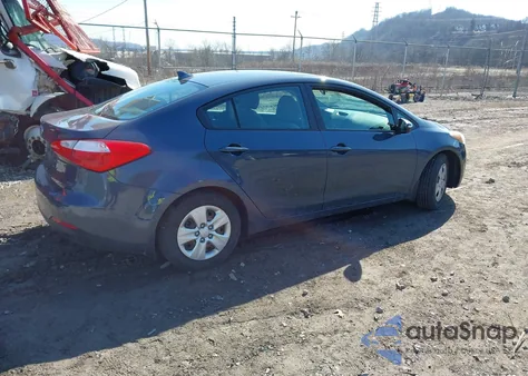 2015 Kia Forte Lx из США, поврежденный, VIN KNAFX4A68F5417696
